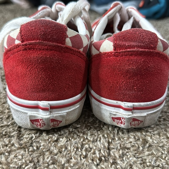 Red Checkered Vans - Picture 3 of 5